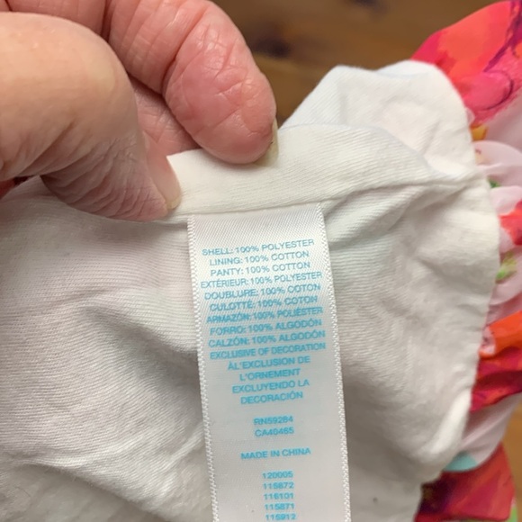 5 for 25 Place Girls Summer Dress w Ballon Hem - Picture 8 of 8